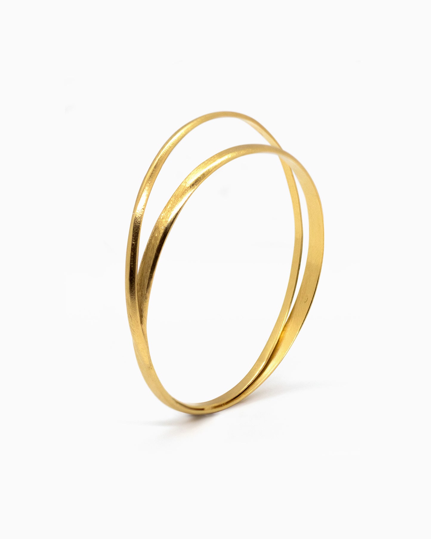 Vergulde Duo Armband Intuitive Heart