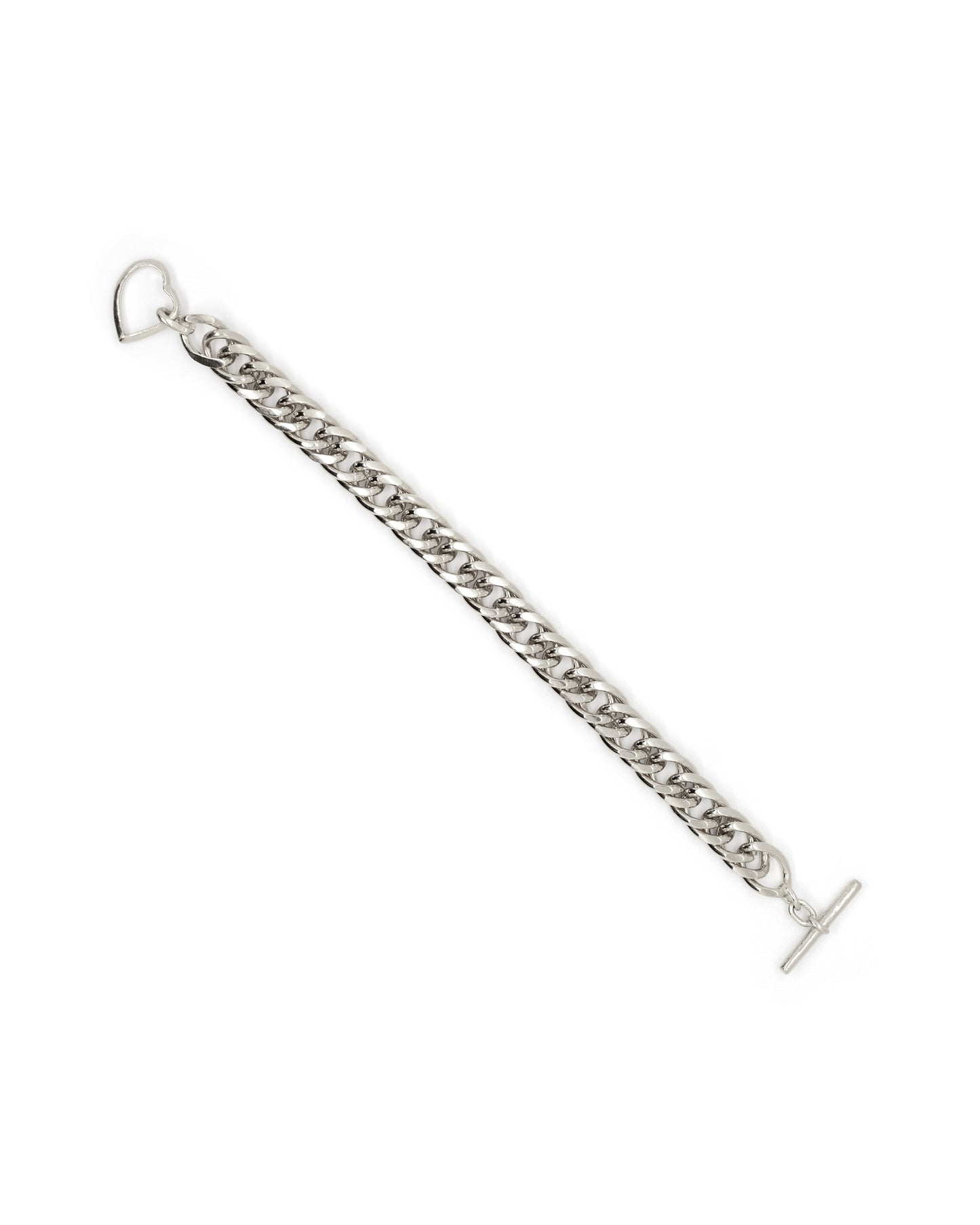 Zilveren T-slot Armband Intuitive Heart