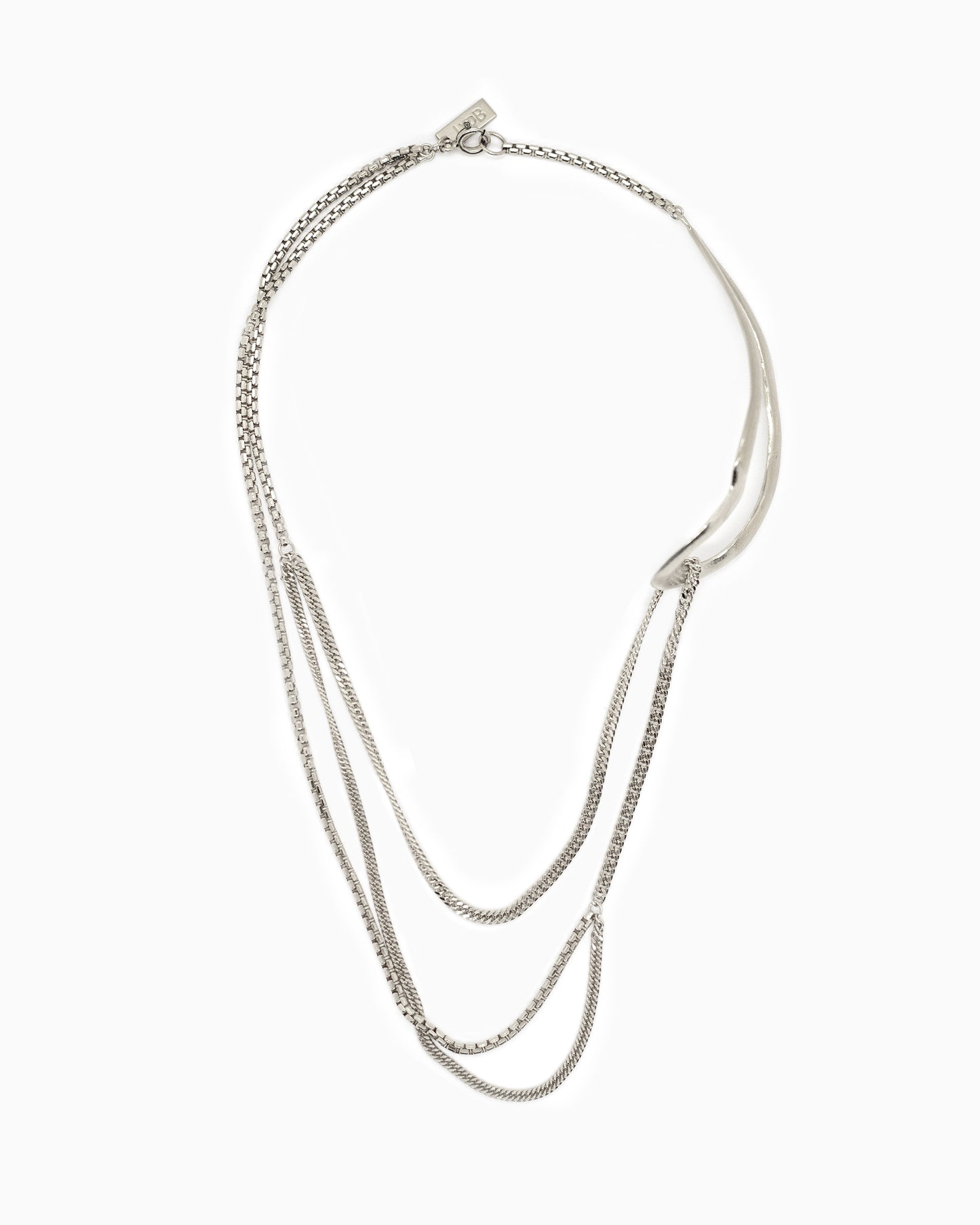 Zilveren SFTH-Halsketting Intuitive Heart