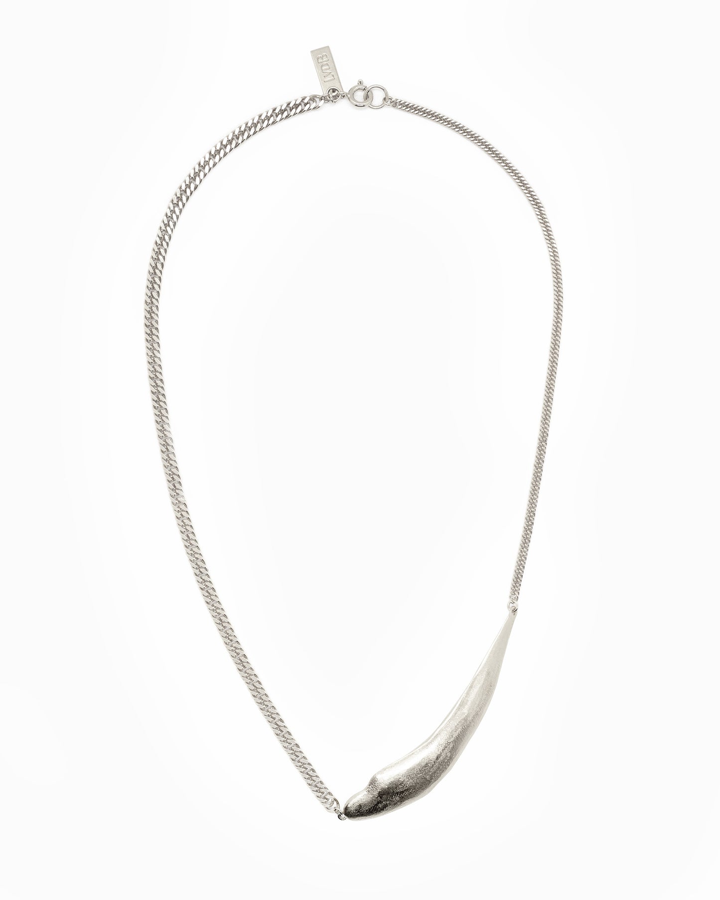 Zilveren Intuitive Heart Necklace