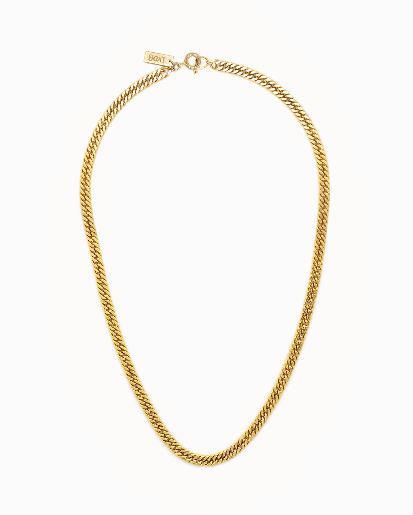 Vergulde halsketting Intuitive Heart