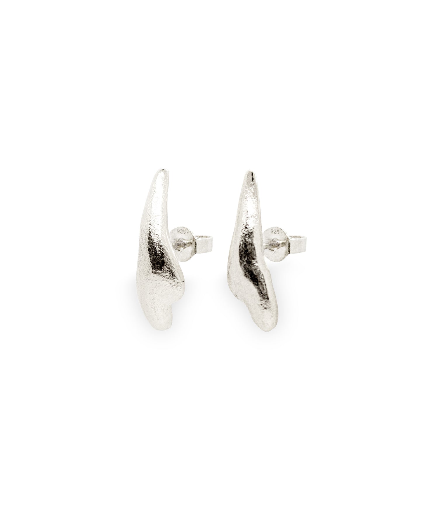 Zilveren oorstekertjes Intuitive Heart Day