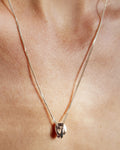Silver necklace small Bold