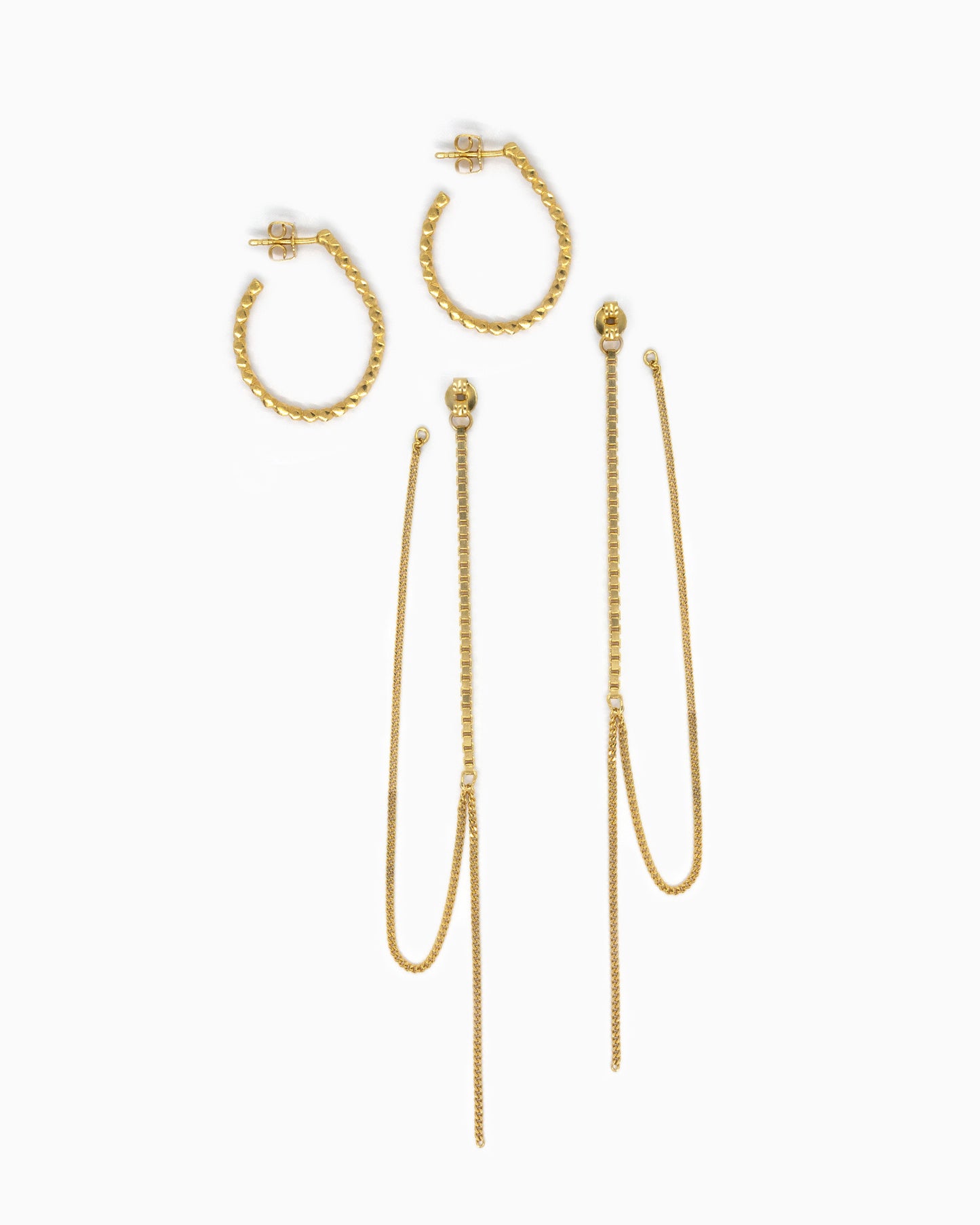 Gold-plated Refined earrings Day To Night