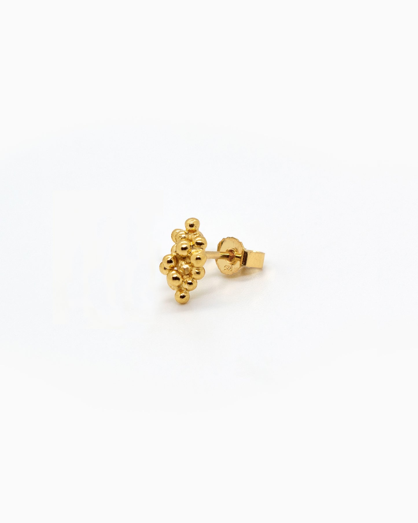 Earstuds Kaviar gold-plated