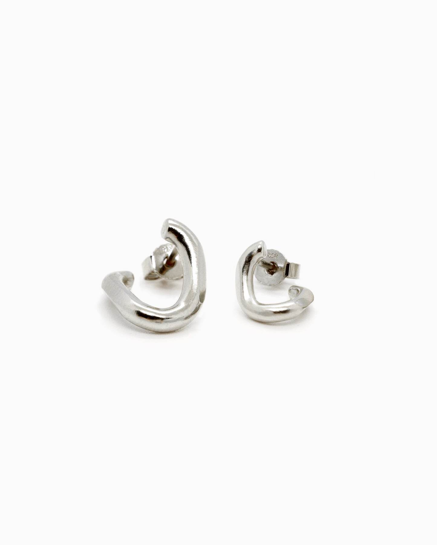 Silver Bold earrings Day