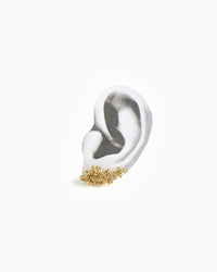 Gold-plated earcuffs Kaviar