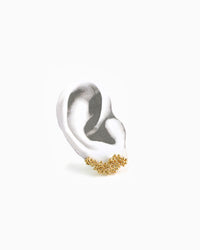Gold-plated earcuffs Kaviar