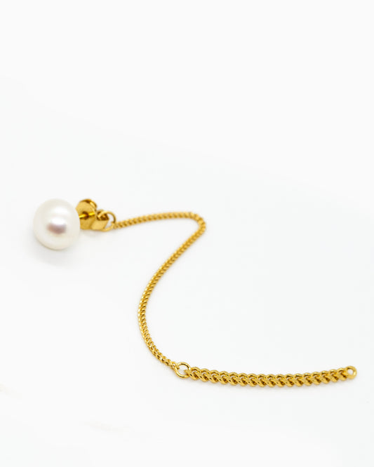 Mini pearl earrings Summer Kaviar Gold plated