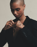 Vergulde stropdasketting Intuitive Heart