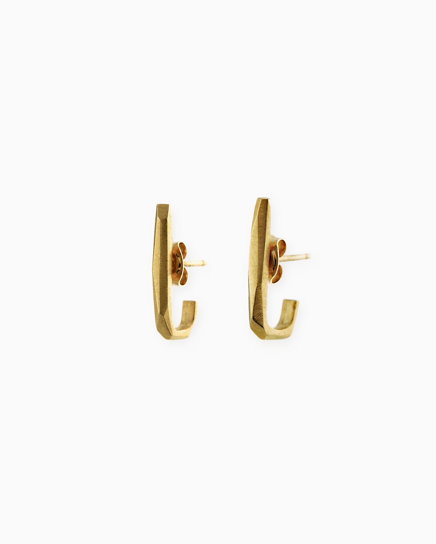 Gold-plated Rock earrings