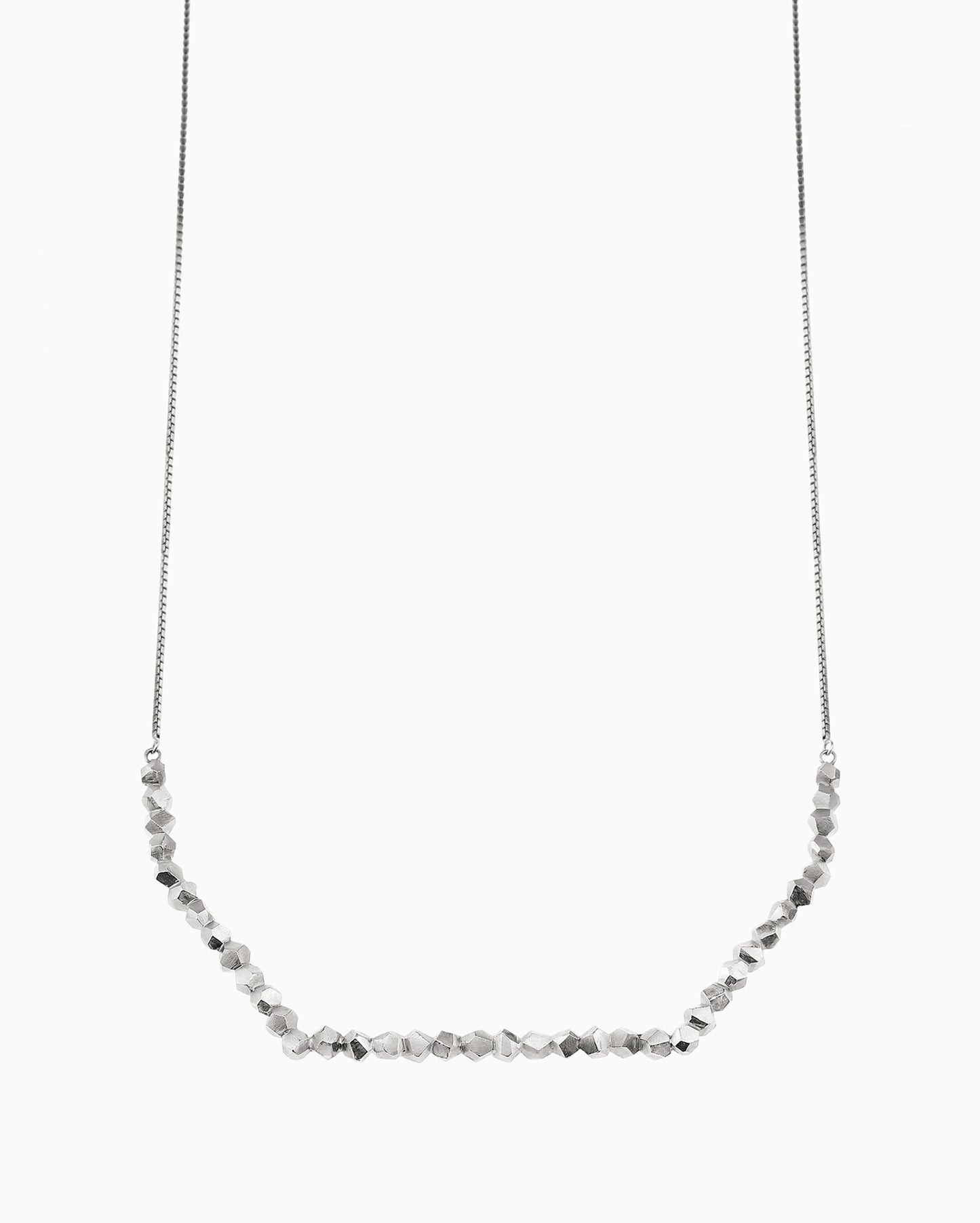 Zilveren halsketting Refined