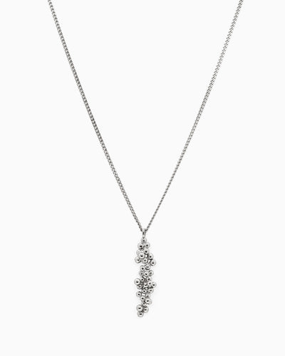 Fine silver Summer Kaviar necklace