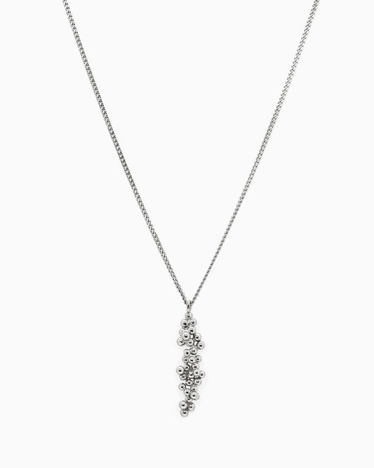 Fine silver Summer Kaviar necklace